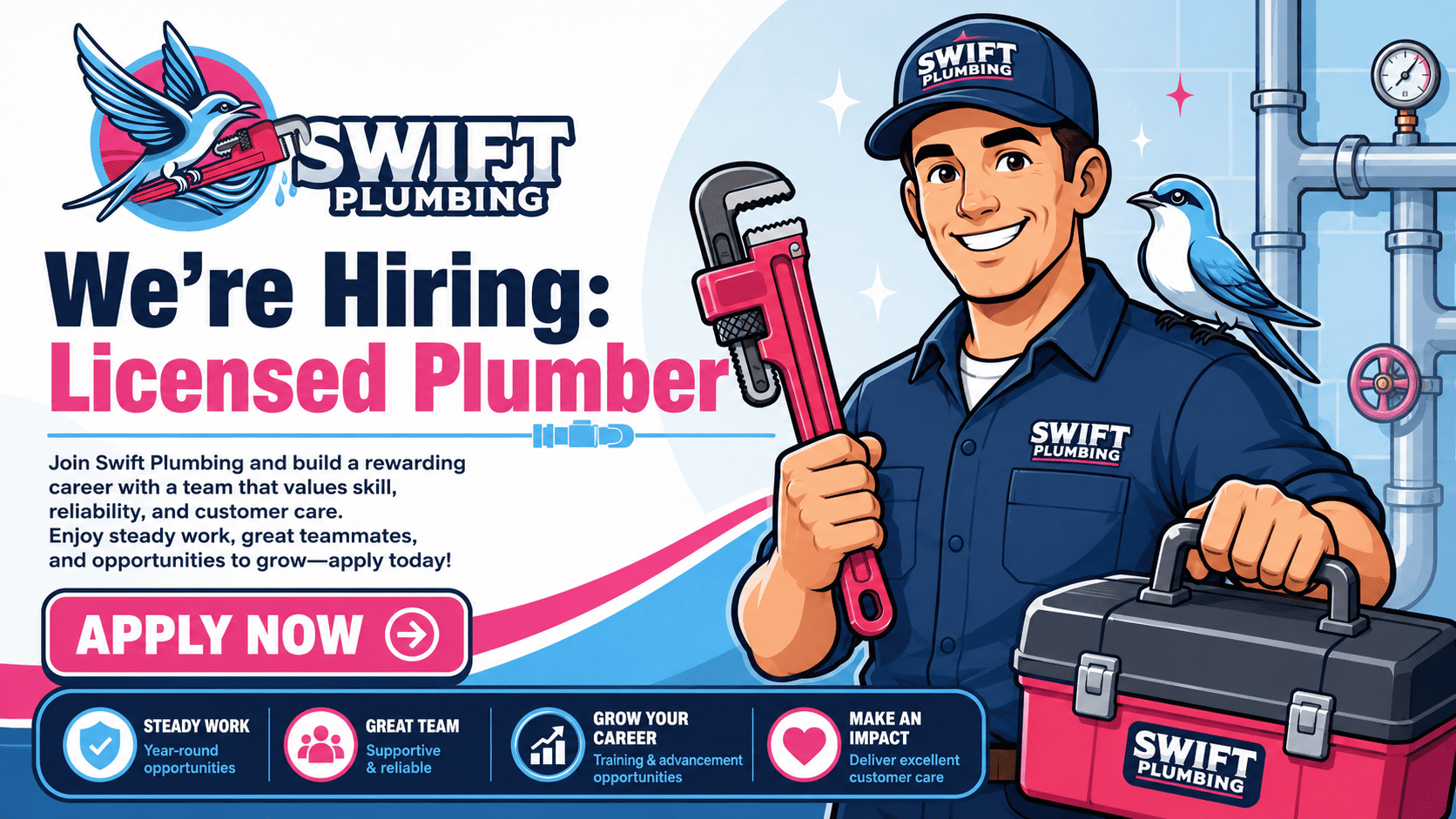 Hiring Licensed Plumber in Dallas Texas Hiring Licensed Plumber in Dallas Texas